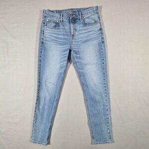 American Eagle Stretch High Rise Skinny Jeans - Light Wash - Womens Size 10 R